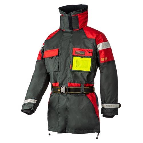 Mullion Aquafloat Superior jas, rood/donkerblauw, maat XXL