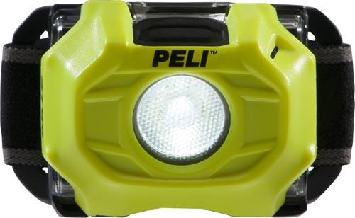 Peli 2755 hoofdlamp, Atex Z0, geel
