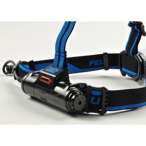 Peli 2780R hoofdlamp, blauw/zwart