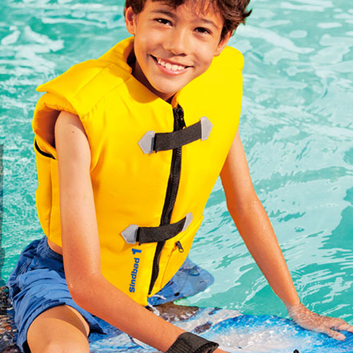 onhandig Dijk Wiskundig BECO Sindbad zwemvest, geel, voor kinderen 2-6 jaar - 15-30 kg