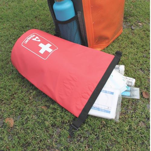 Aquapac waterproof first aid kit bag 3L | rood