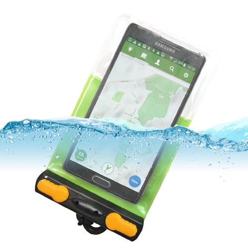 Aquapac Aquasac waterproof phone case, groen