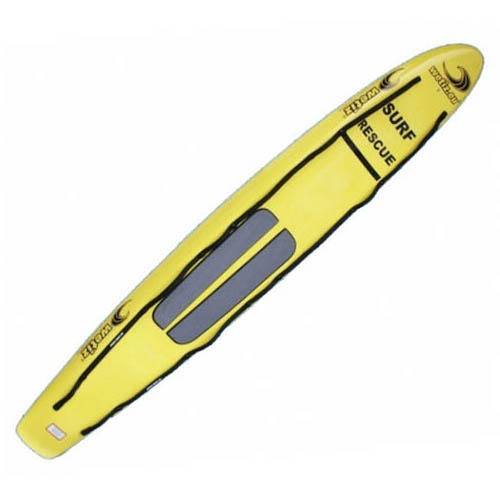 Wetiz surf rescue board professional | soft top | 320x55 cm | geel