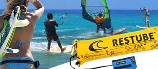 RESTUBE sports voor surfers en kiters