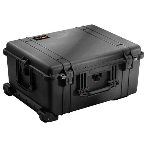 Peli case 1610, zwart, met foam