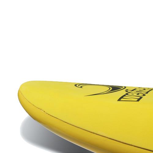 Wetiz rescue board, soft top, 320x55 cm, geel