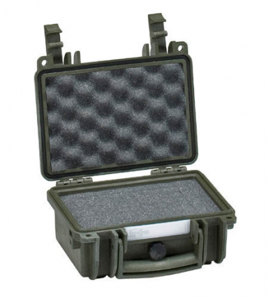 Explorer 1908 case, groen, met foam