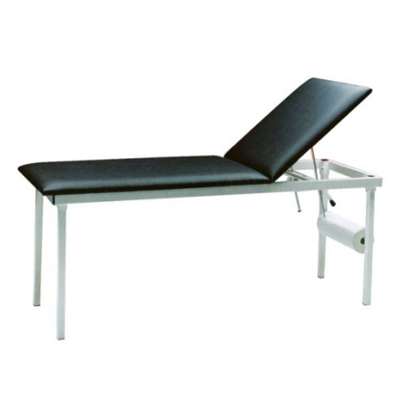 Onderzoeksbank Simplex 194x66x75 cm, zwart