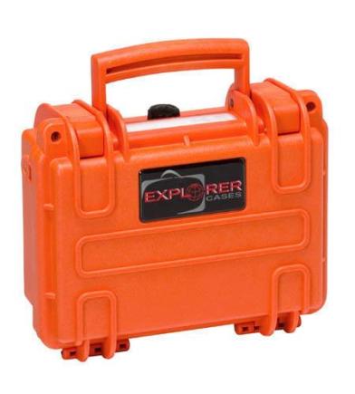 Explorer 1908 case oranje met foam