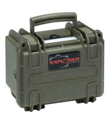 Explorer 1913 case groen met foam