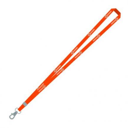 Fluitkoord lanyard, oranje