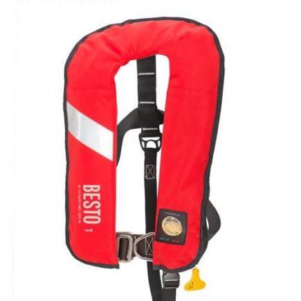 Besto Hammer automatisch reddingsvest 165N, rood