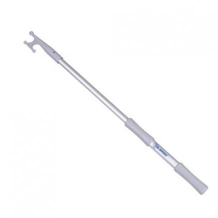 Talamex haakstok, aluminium, 120-220 cm