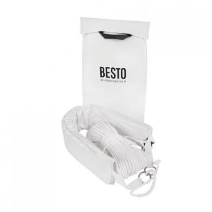 Besto man overboard reddingsysteem, wit