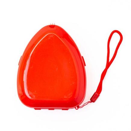 Pocketmask beademingsmasker | rood