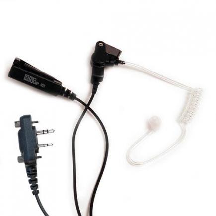 ProEquip PRO-P280 LS Luchtslang headset met "Noise Cancelling" microfoon en PTT