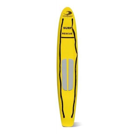 Wetiz surf rescue board professional | hard top | 320x55 cm | geel