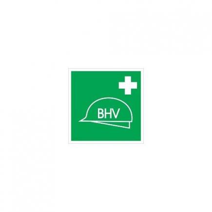 Pictogram sticker BHV, 20x20 cm