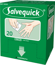 Salvequick wondreiningsdoekjes, doos 20 stuks