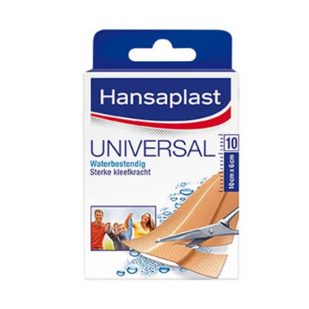 Hansaplast univeral, wondpleisters, water resistant, 6x100 cm