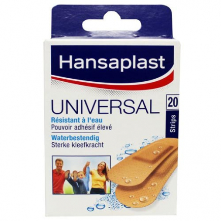 Hansaplast universal pleisters, 20 pleisters